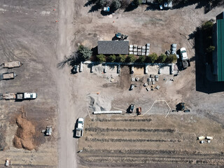 Job site from above 