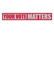 your vote matters Zitat 