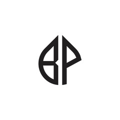 Simple Letter BP Logo Design