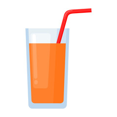 Oranges juice icon.