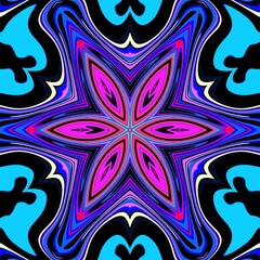 Background psychedelic illustration abstract