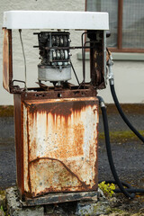 old fuel dispenser