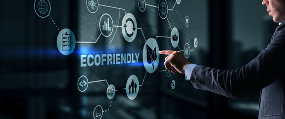 Eco Friendly concept. Ecologically pure. Nature Recycle Save The Planet