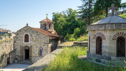 Naklejka premium Belgrad Serbia świątynia 