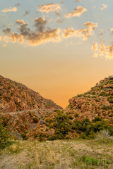 road to Jerome, arizona