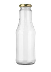 glass bottle isolated