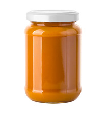 Juice bottle isolated