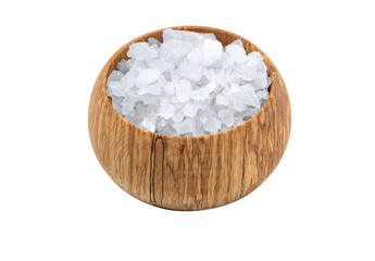 bowl salt on transparent background