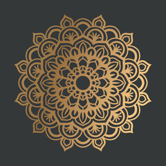 luxury mandala pattern background design Islamic east style.