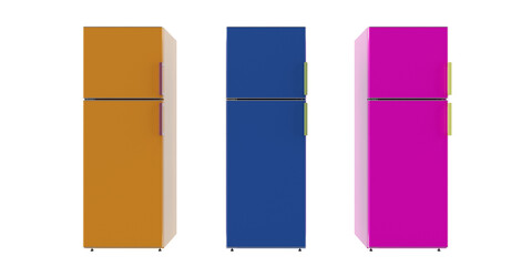 kitchen furniture concept, refrigerator