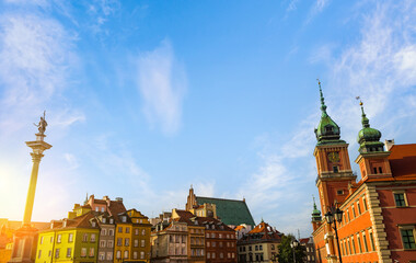 Fototapeta na wymiar Old Town of Warsaw