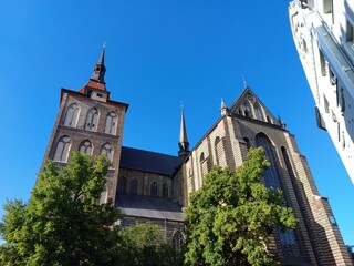 Cathedral in Rostock, Germany