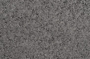 Surface of new clean asphalt. Top view.
