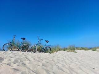bike on the beach