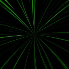 Obraz premium Abstract background with green laser beams