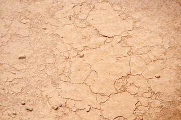 texture of salt ponds with water and soil