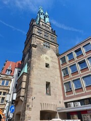 Fototapeta na wymiar Church tower in münster, germany