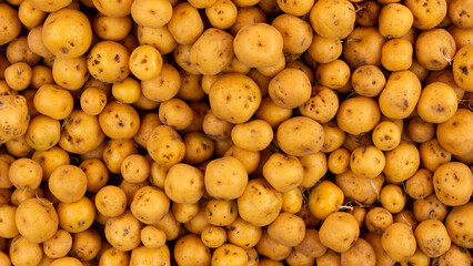 Creole potato at farmers' market - Solanum phureja
