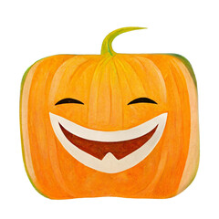 Jack O Lantern Halloween Pumpkin Cute Face