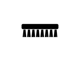Cleaning Brush Clip Art Icon