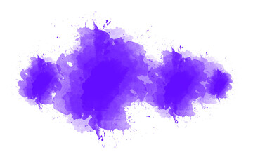 blue color abstract watercolor background image
