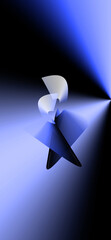 butterfly wallpaper - blue abstract