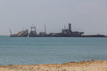 Ship wrecks in Berbera, Somaliland