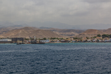 Fototapeta premium View of Tadjoura town, Djibouti