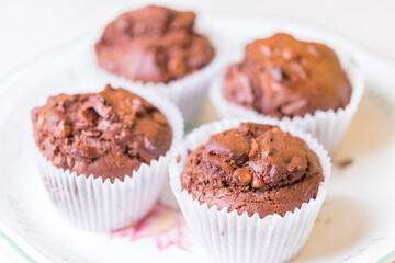 Tasty chocolate muffins - Image