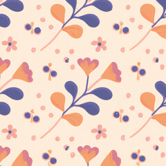 Fototapeta premium floral pattern