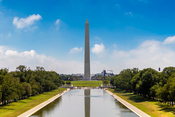 Washington Monument in Washington DC
