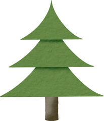 Pine tree watercolor paint