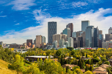 Calgary in sunny day, Canada