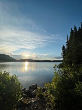 quebec lake monts valinquebec lake monts valin