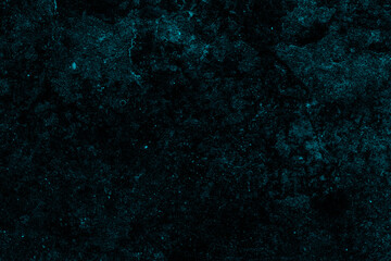 Fototapeta premium Abstract painted dark cyan color old concrete wall surface for background