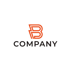 This logo is a logo of the letter B and lightning which has a simple, minimalist, modern style. suitable for any industry.