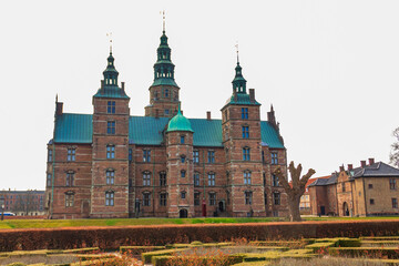 Obraz premium Rosenborg Castle in Copenhagen, Denmark