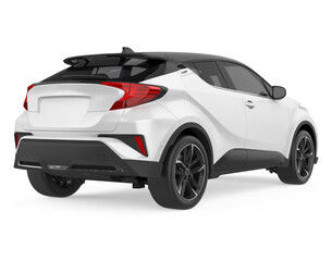 Naklejka premium SUV Car Isolated