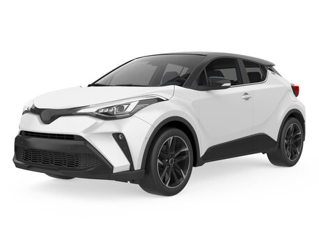 SUV Car Isolated