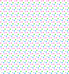 seamless pattern with pink dots