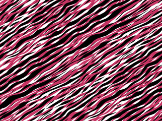 Seamless slanting pattern. Wave print.