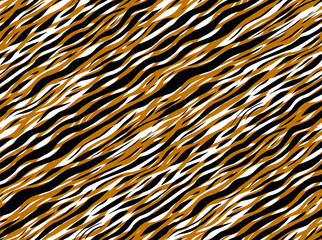 Seamless slanting pattern. Wave print.