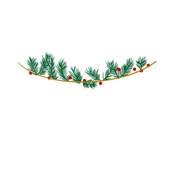 christmas tree branches