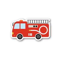 消防車のイラスト