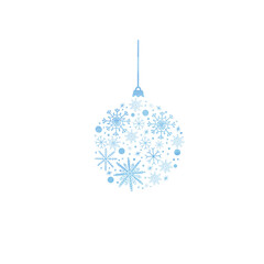 Snowflake Christmas Ornament 