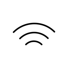 connection icon design, basic ui ux interface design element in simple thin line.