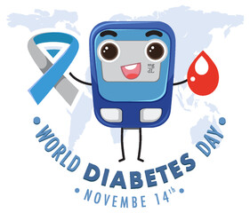 World Diabetes Day Logo Design