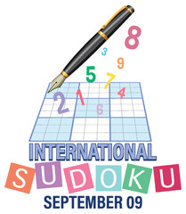 International Sudoku Day Banner Design