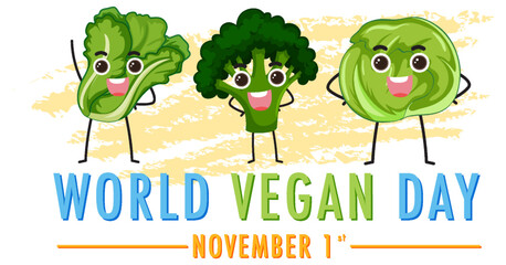 World Vegan Day Banner Design