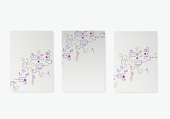 Fototapeta premium Minimal geometry design. Geometric shapes on cover. Design elements for web, advertisement, commercial banner, poster, leaflet, billboard, sale. Vector connect shapes